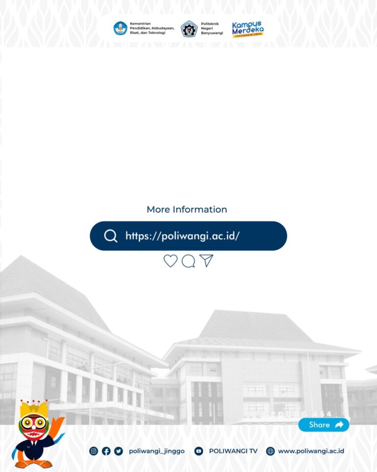 PENGUMUMAN TENTANG HASIL SELEKSI TES TULIS DAN WAWANCARA CALON PENYEDIA JASA LAINNYA PERORANGAN (PJLP) DI LINGKUNGAN POLITEKNIK NEGERI BANYUWANGI TAHUN ANGGARAN 2026