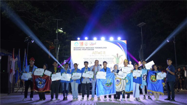 Poliwangi Raih Juara di Agricultural Innovation Technology Competition (AITeC) 5