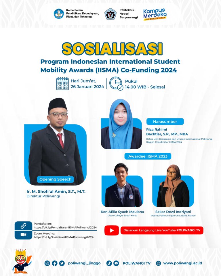 Politeknik Negeri Banyuwangi Gelar Sosialisasi IISMA Tahun 2024