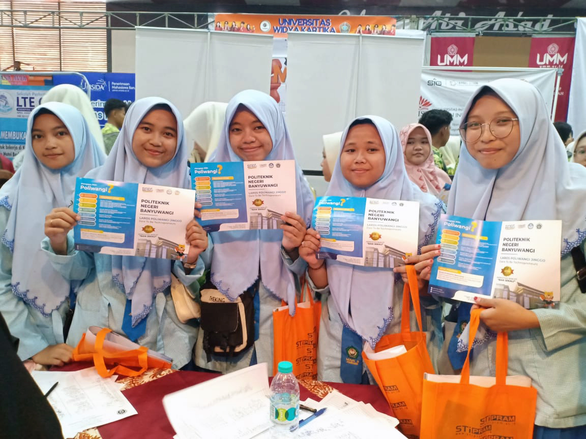 Poliwangi Meramaikan Pameran Pendidikan Perguruan Tinggi 2024 di Jombang