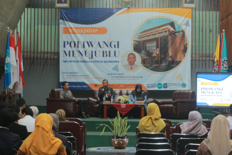 Politeknik Negeri Banyuwangi Gelar Workshop Menuju Status BLU Untuk Tingkatkan Kualitas Pendidikan