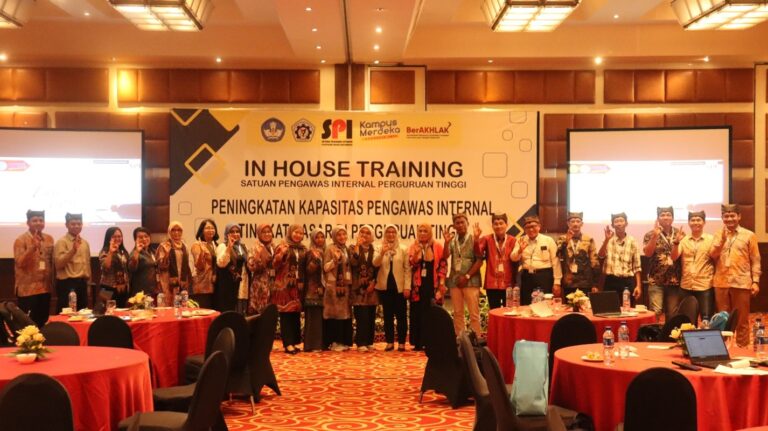 In House Training Satuan Pengawas Internal Perguruan Tinggi “Peningkatan Kapasitas Pengawas Internal Tingkat Dasar di Perguruan Tinggi”