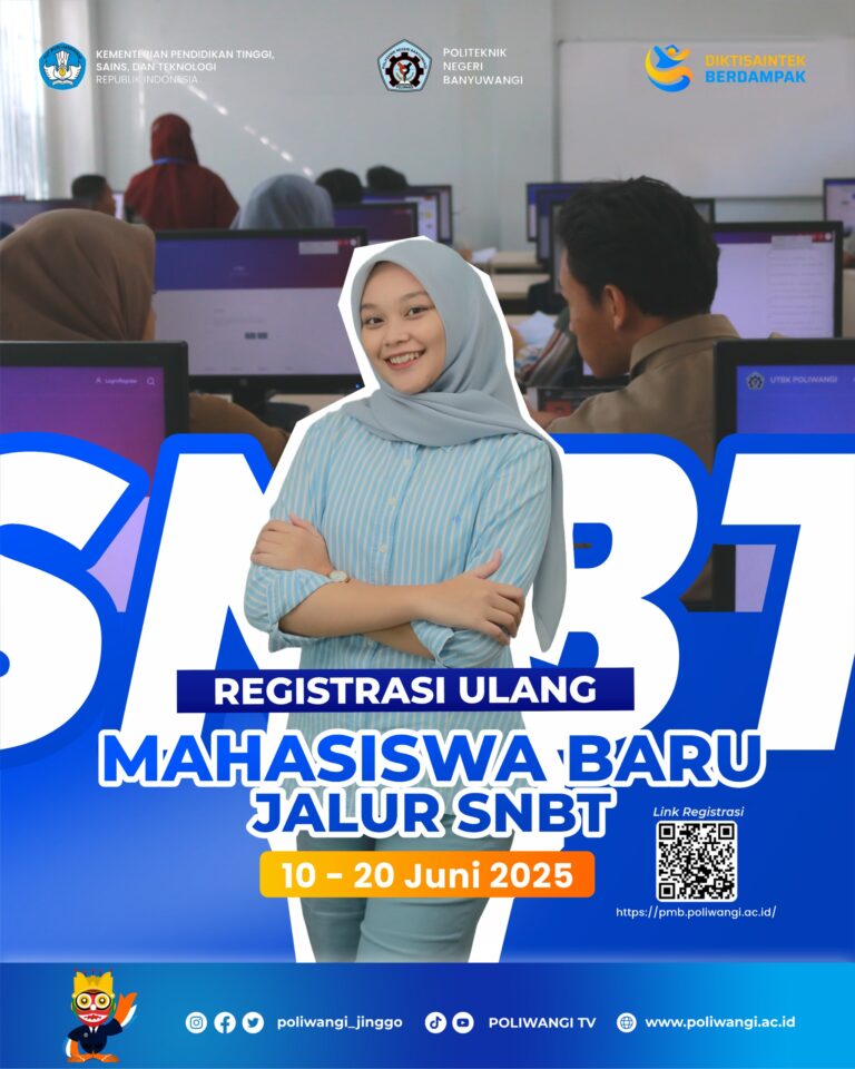 Registrasi Ulang Mahasiswa Baru Jalur SNBT Tahun 2025