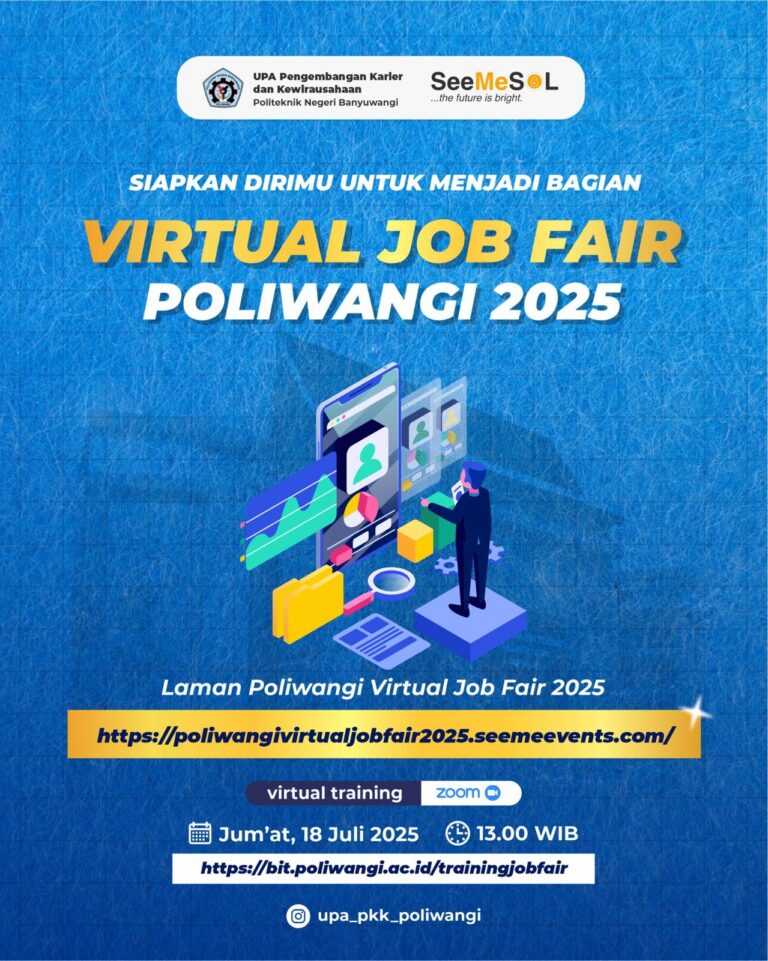 Poliwangi Virtual Job Fair 2025: Peluang Karier Tanpa Batas