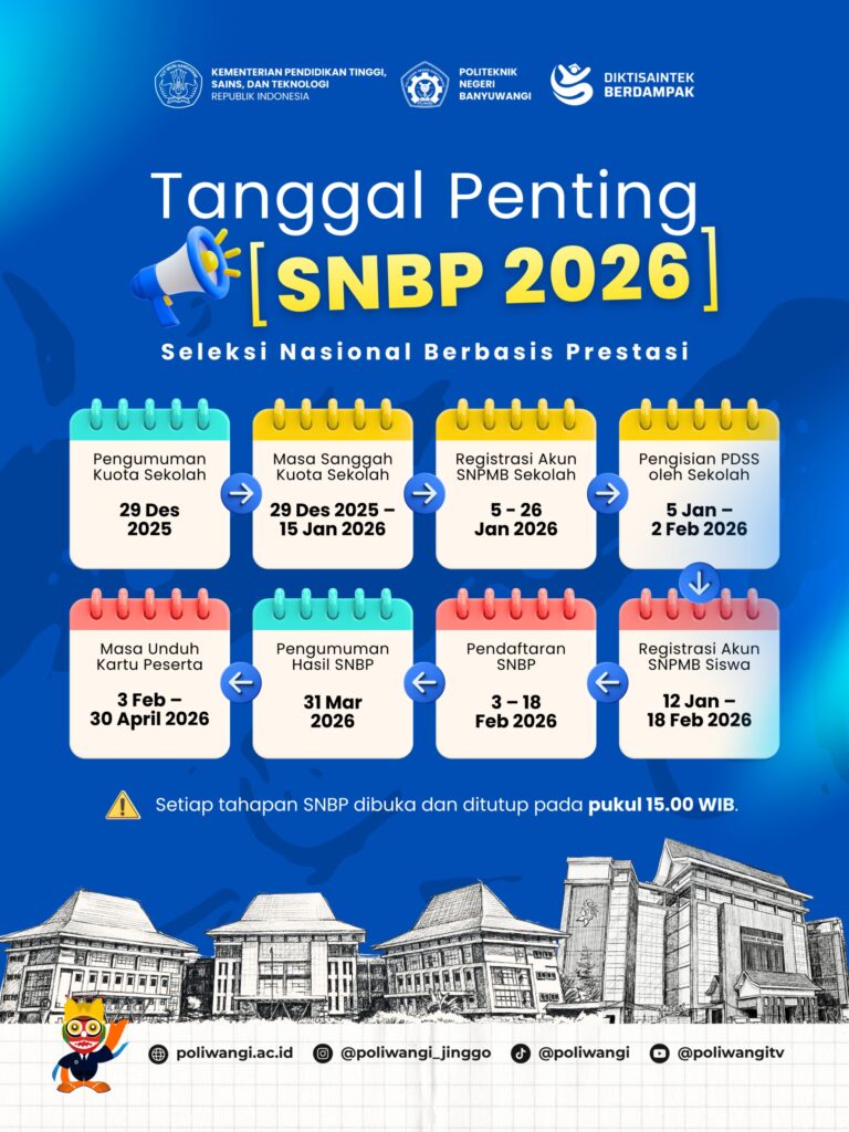 Pendaftaran SNBP Tahun 2026 Telah Dibuka