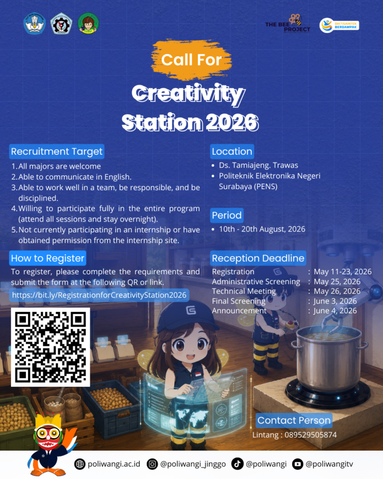 Mahasiswa Poliwangi Berkesempatan Ikuti Program Creativity Station 2026
